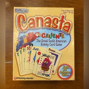 Vtg 2000 Canasta Caliente 50th Anniversary Edition South American Card Game